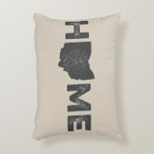 オハイオ州の故郷の州愛枕 アクセントクッション (正面(垂直))