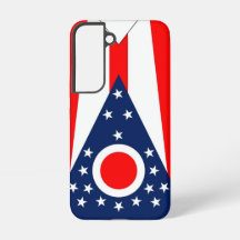 オハイオ州の旗 Samsung Galaxy S22 ケース