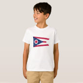 オハイオ州の旗 Tシャツ (正面フル)
