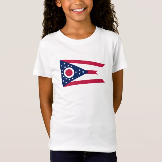 オハイオ州の旗 Tシャツ (正面)