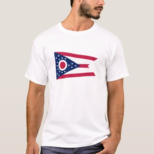 オハイオ州の旗 Tシャツ (正面)