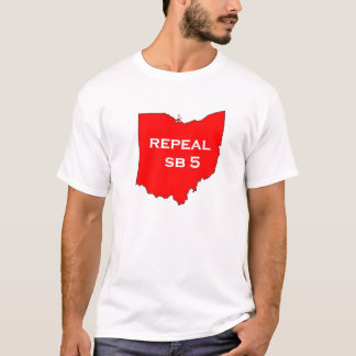 オハイオ州の未来の廃止SB5 Tシャツ