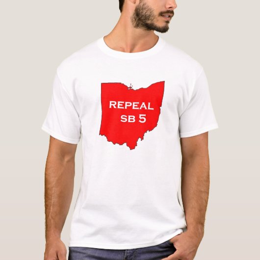 オハイオ州の未来の廃止SB5 Tシャツ (正面)