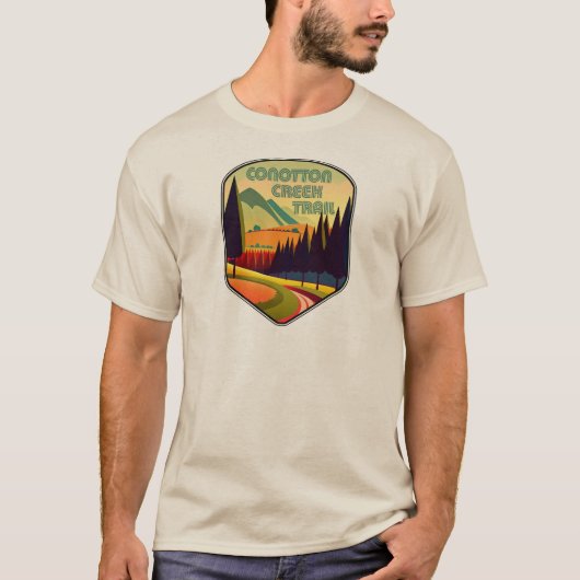 オハイオ州の色 コノットン・クリークトレイル Tシャツ (正面)