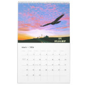 オハイオ州の赤い尾を持つタカ カレンダー (3月 2026)