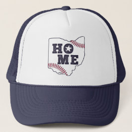 オハイオ州の野球のステッチ HOME 野球 グラフィック キャップ