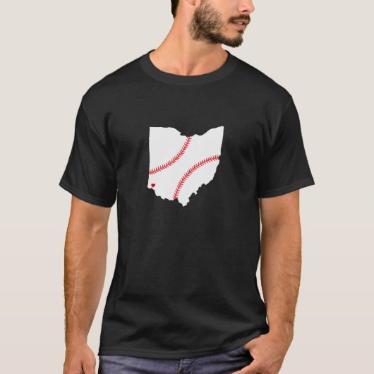 オハイオ州の野球 Tシャツ (正面)