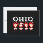 オハイオ州の面白いサンタ vintage クリスマス ファミリー<br><div class="desc">オハイオ州の面白いサンタ vintage クリスマス ファミリー チーム</div>