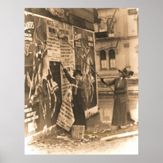 オハイオ州のSuffragettesがシンシナティで請求書を投稿 ポスター
