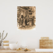 オハイオ州のSuffragettesがシンシナティで請求書を投稿 ポスター (キッチン)