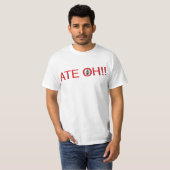 オハイオ州を食べました Tシャツ (正面フル)