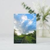 オハイオ州アテネのレーダーヒルへの上昇 ポストカード (スタンド正面)