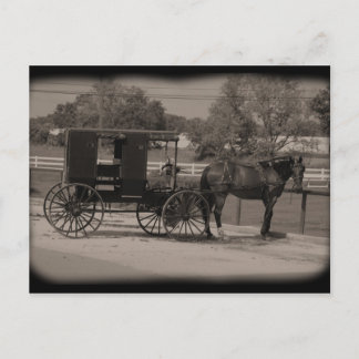 オハイオ州アミッシュカントリースガルクリーク ポストカード