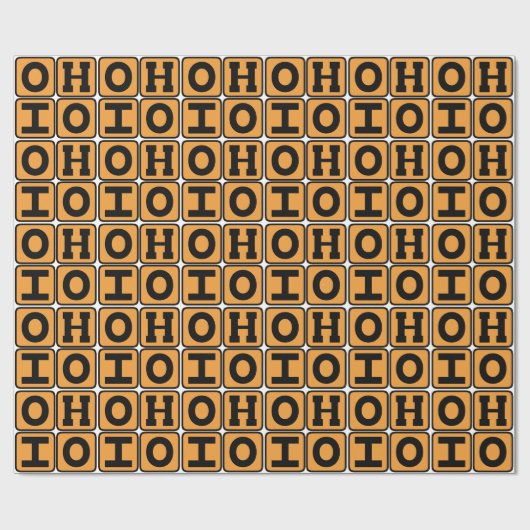 オハイオ州オハイアンブッキーUSAシンシナティクリーブランド ラッピングペーパー (フラット)