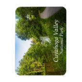 オハイオ州オハイオ州とエリー・カナールウェイ州のTowpath Trail マグネット (縦)