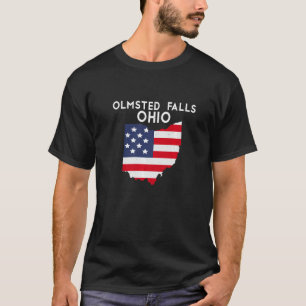 オハイオ州オハイオ滝アメリカ州トラベルオヒオアン Tシャツ