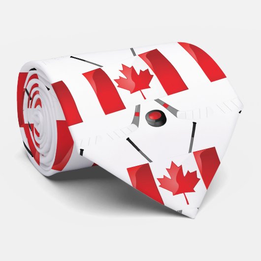 オハイオ州カナダ ネクタイ (ロール)