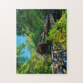 オハイオ州カバードブリッジ。 ジグソーパズル (縦)