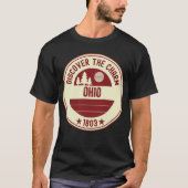 オハイオ州ギフト - ブッキー州のお土産 Tシャツ (正面)