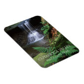 オハイオ州クヤホガ国立公園ブルーヘン滝 マグネット (右側)