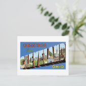 オハイオ州クリーブランドからのご挨拶 ポストカード (スタンド正面)