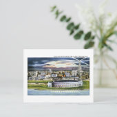 オハイオ州クリーブランドのデュスクにあるクリーブランドスタジアムスカイライン ポストカード (スタンド正面)