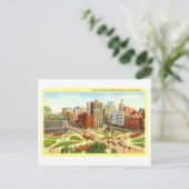 オハイオ州クリーブランドのヴィンテージ ポストカード (スタンド正面)