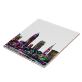 オハイオ州クリーブランドの落書き タイル (側面)