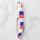 オハイオ州クリーブランドウェイター国旗 ソムリエナイフ (正面)