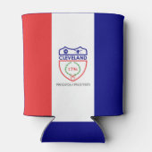 オハイオ州クリーブランド州旗クーラーボックス 缶クーラー (裏面)