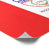 オハイオ州クリーブランド州旗 ポスター (角)