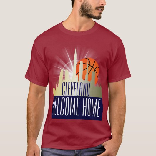 オハイオ州クリーブランド – ウェルカムホーム – srf tシャツ (正面)
