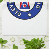 オハイオ州クリーブランド キッチンタオル (折り畳み)