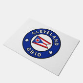 オハイオ州クリーブランド ドアマット (アングル)