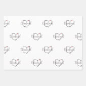 オハイオ州クリーブランド ラッピングペーパーシート (正面2)