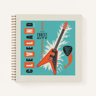 オハイオ州クリーブランド   Electric Guitar ノートブック