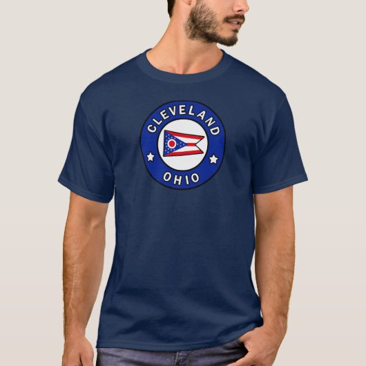 オハイオ州クリーブランド Tシャツ (正面)