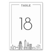 オハイオ州クリーブラ結婚ンド |テーブル番号 テーブルナンバー (裏面)