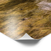 オハイオ州グレンヘレン自然保護区でカスケード フォトプリント            (角)