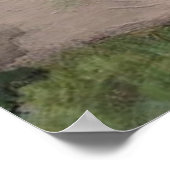 オハイオ州ケリー島「西レイクショアドライブ」 ポスター (角)