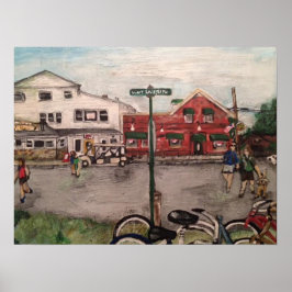 オハイオ州ケリー島「西レイクショアドライブ」 ポスター