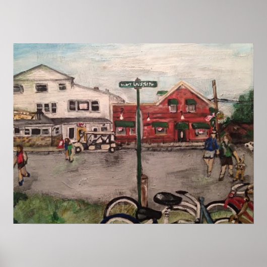 オハイオ州ケリー島「西レイクショアドライブ」 ポスター (正面)