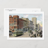 オハイオ州コロンバスのハイセント1910ヴィンテージ ポストカード (正面/裏面)