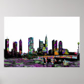 オハイオ州コロンバスの落書き ポスター (正面)