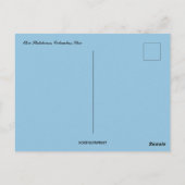 オハイオ州コロンバスオハイオ ポストカード (裏面)