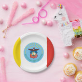 オハイオ州コロンバス国旗の紙プレート ペーパープレート (パーティー)