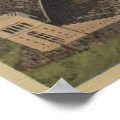 オハイオ州コロンバス – オハイオ州大学 ポスター (角)