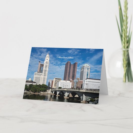 オハイオ州コロンバス カード (正面)