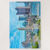 オハイオ州コロンバス、統一された州 ジグソーパズル (縦)