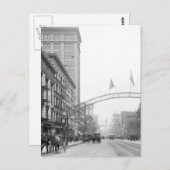 オハイオ州コロンバス – 高通り1910 ポストカード (正面/裏面)